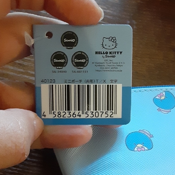 Hello Kitty by Sanrio Tuxedosam Light Blue Coin Pouch - Picture 4 of 7